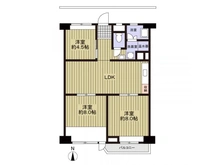 【愛知県/名古屋市名東区社口】上社南住宅三号棟 間取り図