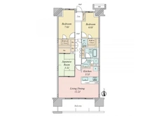 【東京都/北区豊島】ヴェレーナ王子 間取り図