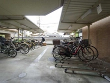 【京都府/京都市東山区粟田口三条坊町】レピア東山神宮道アーバンライフ 駐輪場