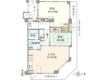 【京都府/京都市東山区粟田口三条坊町】レピア東山神宮道アーバンライフ 間取り図