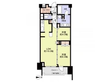 【京都府/京都市下京区難波町】ザ・パークハウス京都河原町 間取り図