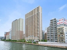 【東京都/江東区新大橋】クレッセント東京ヴュ－タワ－ 外観