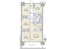【千葉県/船橋市行田】プレミスト船橋塚田 間取り図