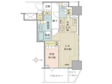 【東京都/豊島区池袋】ブリリアタワー池袋ウエスト 間取り図