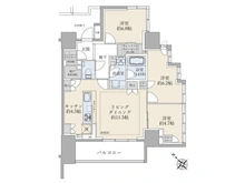 【東京都/板橋区大山町】ザ・パークハウス板橋大山大楠ノ杜 間取り図