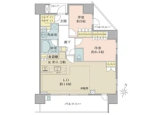 【東京都/町田市原町田】グランテム町田 間取り図