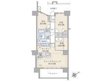 【神奈川県/座間市相模が丘】ブリリア小田急相模原 間取り図