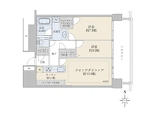 【神奈川県/横浜市西区みなとみらい】M．M．TOWERS　the　South 間取り図
