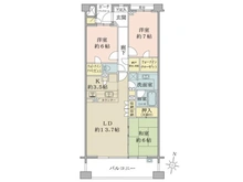 【神奈川県/平塚市袖ケ浜】湘南袖ケ浜レジデンスB棟 間取り図
