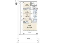 【東京都/杉並区浜田山】アリュール浜田山 間取り図