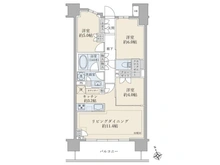 【東京都/品川区戸越】ブリリア品川戸越パークス 間取り図