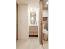 【東京都/港区海岸】ブリリアタワー浜離宮 洗面化粧台