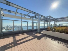 【東京都/港区海岸】ブリリアタワー浜離宮 共用部：スカイテラス
