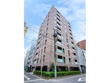 【東京都/中央区新富】グリーンパーク新富町 外観：外観