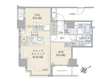【東京都/中央区日本橋茅場町】ブリリア日本橋茅場町 間取り図