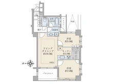 【東京都/中央区湊】サンクタス東京スクエア 間取り図