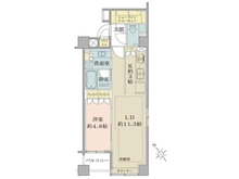 【東京都/目黒区三田】ブリリア恵比寿アイディー 間取り図