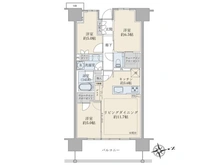 【東京都/豊島区高田】ブリリアシティ西早稲田 間取り図