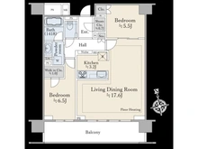【東京都/新宿区大久保】ウエリス新宿早稲田の森 間取り図