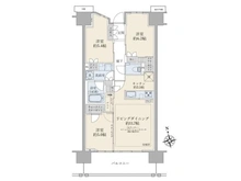 【東京都/豊島区高田】ブリリアシティ西早稲田 間取り図