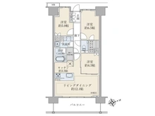 【東京都/豊島区高田】ブリリアシティ西早稲田 間取り図