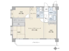 【東京都/大田区西蒲田】ライオンズガーデン西蒲田 間取り図