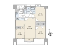 【東京都/府中市寿町】シーアイマンション府中 間取り図