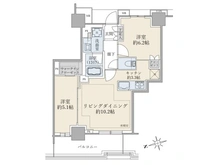 【東京都/多摩市関戸】ブリリアタワー聖蹟桜ヶ丘ブルーミングレジデンス 間取り図
