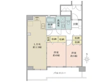 【神奈川県/横浜市戸塚区上矢部町】東建ニューハイツ戸塚 間取り図