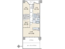 【大阪府/吹田市千里丘下】ブリリアシティ千里丘 間取り図