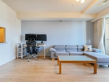 【東京都/品川区上大崎】ブリリアタワーズ目黒ノースレジデンス 【リビングダイニング】家族の団欒を育むスペースのリビングダイニング。