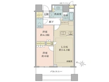 【東京都/品川区上大崎】ブリリアタワーズ目黒ノースレジデンス 間取り図