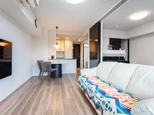 【東京都/目黒区下目黒】シティハウス下目黒 【リビングダイニング】お部屋の空気を汚さず、運転音もないTES式床暖房をリビングに採用。