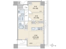 【東京都/品川区上大崎】ブリリアタワーズ目黒ノースレジデンス 間取り図