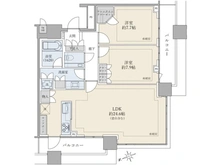 【東京都/品川区上大崎】ブリリアタワーズ目黒サウスレジデンス 間取り図
