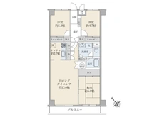 【神奈川県/川崎市中原区宮内】パークサイド武蔵小杉 間取り図