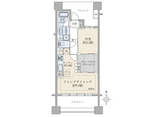【神奈川県/川崎市中原区中丸子】ナイスシティアリーナ武蔵小杉エアリーコート 間取り図