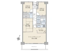 【埼玉県/さいたま市南区四谷】ダイアパレス武蔵浦和 間取り図
