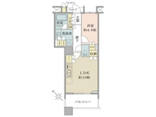 【東京都/江東区有明】ブリリアマーレ有明タワー＆ガーデン 間取り図