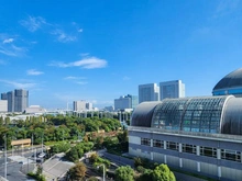 【東京都/江東区有明】ブリリアタワー有明ミッドクロス バルコニーからの眺望（有明テニスの森方面）