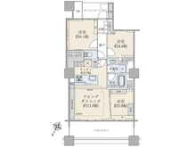 【東京都/江東区有明】ブリリア有明スカイタワー 間取り図