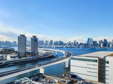 【東京都/江東区有明】ブリリアタワー有明ミッドクロス レインボーブリッジを望みます