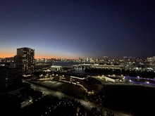 【東京都/江東区有明】ブリリア有明スカイタワー バルコニーからの夜景