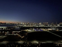 【東京都/江東区有明】ブリリア有明スカイタワー バルコニーからの夜景