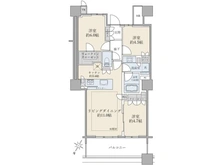 【東京都/江東区有明】ブリリア有明スカイタワー 間取り図