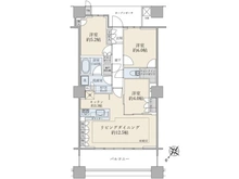 【東京都/江東区有明】ブリリア有明スカイタワー 間取り図