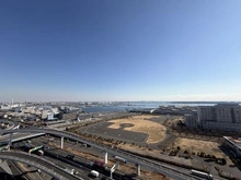 【東京都/江東区有明】シティタワーズ東京ベイ　セントラルタワー バルコニーからの眺望（左向き）