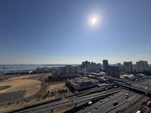 【東京都/江東区有明】シティタワーズ東京ベイ　セントラルタワー バルコニーからの眺望（右向き）