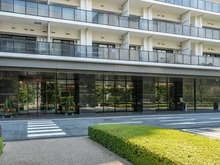 【東京都/江東区有明】シティタワーズ東京ベイ　セントラルタワー セントラルタワー　コーチエントランスでは豊洲駅とのシャトルバスが運行しています。