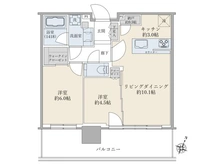 【東京都/江東区有明】シティタワーズ東京ベイ　セントラルタワー 間取り図